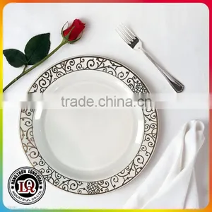 9'' Inch Disposable Restaurant Fruit Plastic Plate thumbnail-1