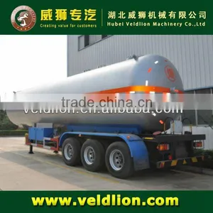 3 Axles 60cbm LPG Semi Trailer the Biggest LPG Tank Trailer thumbnail-4