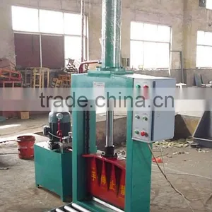 Vertical Hydraulic Single Bale Rubber Cutter/rubber Cutting Machine With the Lowest and Latest Price thumbnail-1