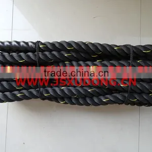 Black High Strength Fitness Battle Rope,outdoor Training Rope thumbnail-3