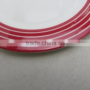 SEBEST China Wholesale Melamine Tableware 8 Inch Print Plate Plastic thumbnail-3