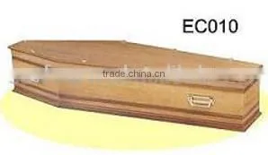 EC010 European Coffin and Casket Coffin Lining Coffin Lowering Device Coffin Models Almond thumbnail-1