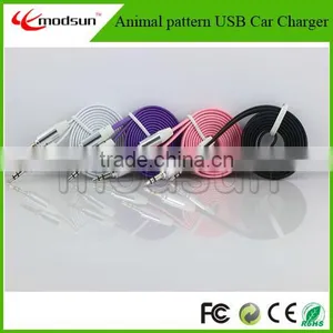 Various Color Noodle Pattern Audio Adapter Cable thumbnail-1