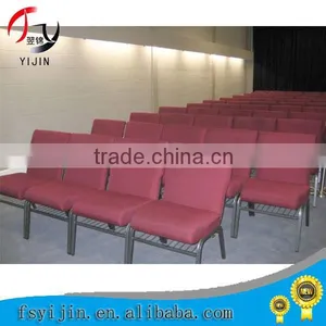 Professional Design Stackable Church Seating thumbnail-2
