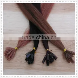 Factory Price 100% Natural Human Hair Keratin Flat Tip Hair Extension thumbnail-1