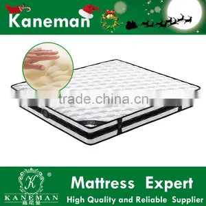10 Inch Queen Hotel Mattress Memory Foam Pillow Top Pocket Spring Bouncing Mattress Supplier's Choice thumbnail-1