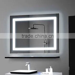 UL ETL CE LED Backlit Bathroom Mirror for Luxury Hotel thumbnail-4
