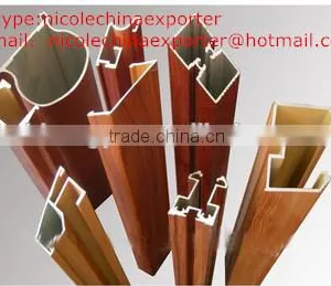Best Price for Wooden Grain Aluminum Profiles thumbnail-3