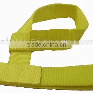 Weightlifting Straps Yellow Nylon thumbnail-1