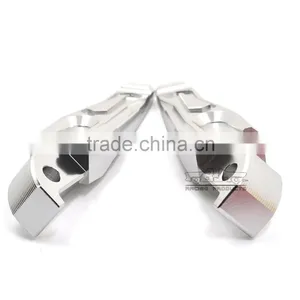 BJ-FP-002 CNC Rear Foot Pegs Motorcycle Passenger Footrests For Yamaha Tmax 500, XP500 thumbnail-2