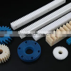 Hot Sale OEM&ODM MC Nylon Gear Rack for Sliding Gate Nylon6 Gear Rack and Pinion thumbnail-1