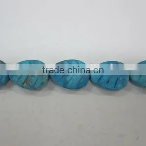 China Direct Factory OEM Pear Shape Turquoise Gemstone Bracelet thumbnail-2