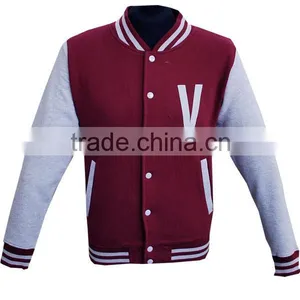 Wool Varsity Jacket,custom Wool Varsity Jacket,customized Wool Body Varsity Jacket thumbnail-2
