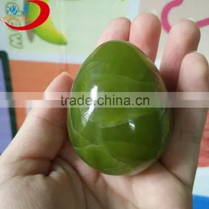 Factory Direct Quartz Natural Nephrite Jade Semi-precious Stone Yoni Eggs thumbnail-1