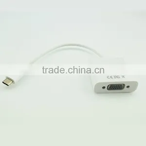 Manufactory Usb c Type to VGA Converter Cable for Projector thumbnail-2