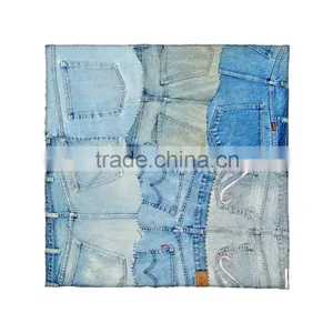 Denim Patchwork Mat thumbnail-1