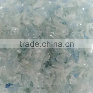 Clear Pet Bottle Flakes AA Grade 25-30 % Light Blue thumbnail-1