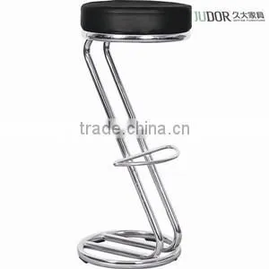 High Black Chair Metal Round Stool K-1407 thumbnail-1