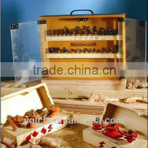 High Quality Micro-Grain Tungsten Carbid Tipped TCT Router Bit Sets For Woodworking thumbnail-1