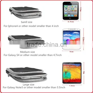 New Style Best Selling Customer Armband Cell Phone Armband Canvas Running Armband thumbnail-2