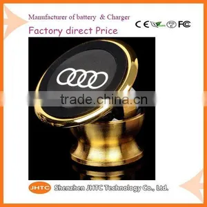 360 Degree Rotation Magnetic Car Phone Holder Mobile Phone Holder Lazy Neck thumbnail-1