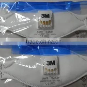 3M 9312+ Aura FFP1 Particulate Respirator thumbnail-2