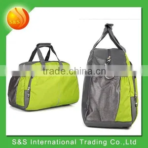 35L Unisex Multi-functional Apple Green Short Haul Travel Bag thumbnail-2