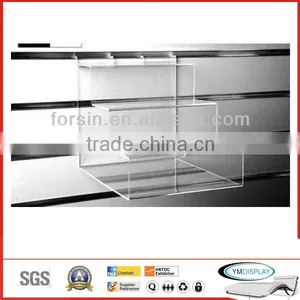 Acrylic Shoe Shelf for Slatwall thumbnail-1