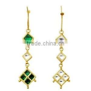 Kundan Earring thumbnail-1