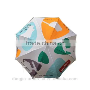 Customized Logo Printed Parasol Sun Umbrella thumbnail-1