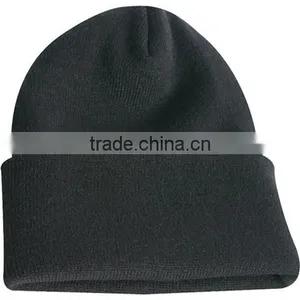 Warm Acrylic Winter Ski Long Knitted Watchcap Beanie Hat thumbnail-3