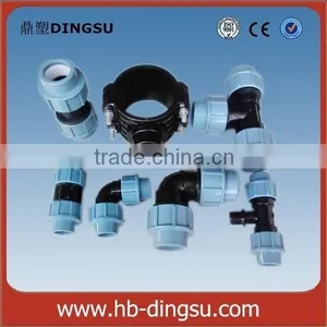 PP COMPRESSION Elbow FITTINGS for Water Suppy Irrigation thumbnail-1