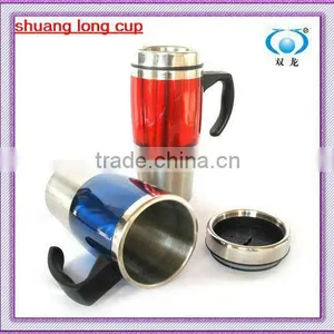 Plastic Pussy Blue Stainless Steel Thermos Coffee thumbnail-1