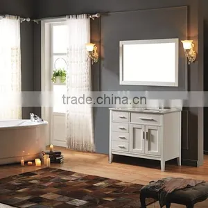 Modish Solid Wood Bathroom Vanity for Bathroom thumbnail-5