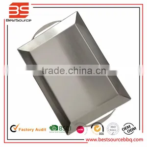 Stainless Steel Square High Quality BBQ Grill Pan For Outdoor Picnic Time thumbnail-1