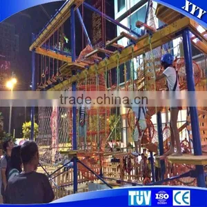 New Product Outdoor Playground Equipment for High Ropes Course Adventure thumbnail-5