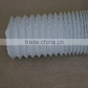 Manufacturer Double Layer Combi White PVC Aluminum Flexible Air Duct for Ventilation thumbnail-2