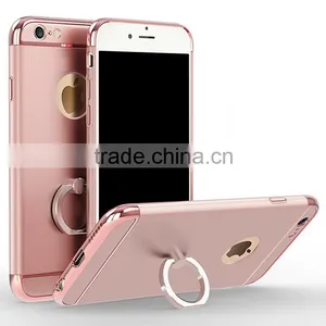 3 in 1 Combo With Holder Mobile Phone Case For IPhone 6 Plus thumbnail-2