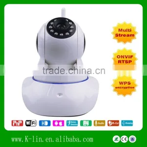 Best Selling!! Indoor Megapixel 720P Two-way Audio CCTV P2P Wireless IP Camera thumbnail-3