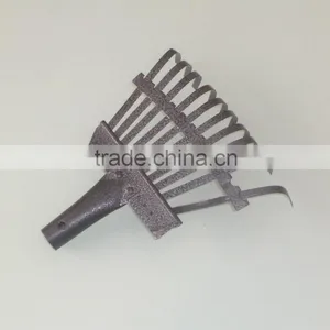 High Quality 11 Tines Carton Steel Stick Rake thumbnail-2