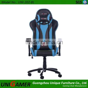 Home Use PC Chair Sturdy Office Chair Adjustable Racing Chair thumbnail-1