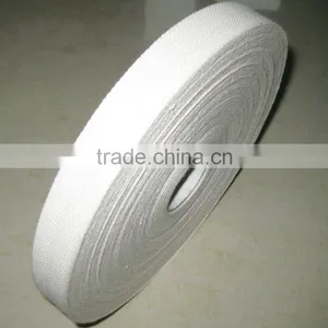 100% Cotton Wovene Edge Plain Cotton Ribbon thumbnail-1