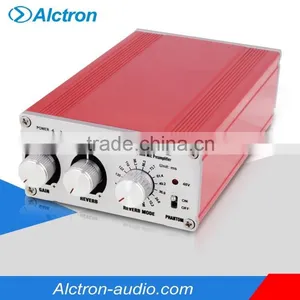Alctron M2 MKII Professional Mini Microphone Preamplifier, Mic Preamp With 48V Phantom Power, Mixer Function Mic Preamplifier thumbnail-1