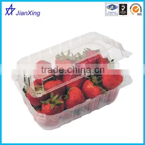 Fruit and Vegetable Disposable Plastic PET Tray With Lid thumbnail-4