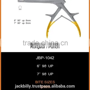 Schlesinger Rongeur Punch, Thin Foot Plate, Laminectomy Punch thumbnail-3