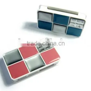 2.0 Universal All-In-One Flash Memory Card Reader Support SD TF MS M2 XD CF Mini Pocket Size thumbnail-4