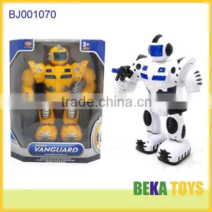 2015 Hot New Toy Small Plastic Robot Battery Operated Toy Robot for Kid thumbnail-1