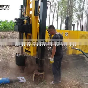 Water Well Drilling Equipment Rig With DTH Hammer and Air Compressor thumbnail-3