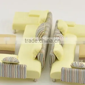 Model Sofa in Plastic, Architecture Model Scale Sofa, Sofa for Scenery Display thumbnail-3