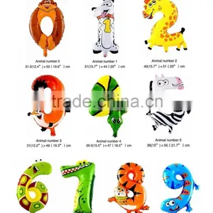 Hotsale Cheap Inflatable Alphabet Shaped Animal Shaped Helium Letter Foil Balloon Party Decoration thumbnail-1